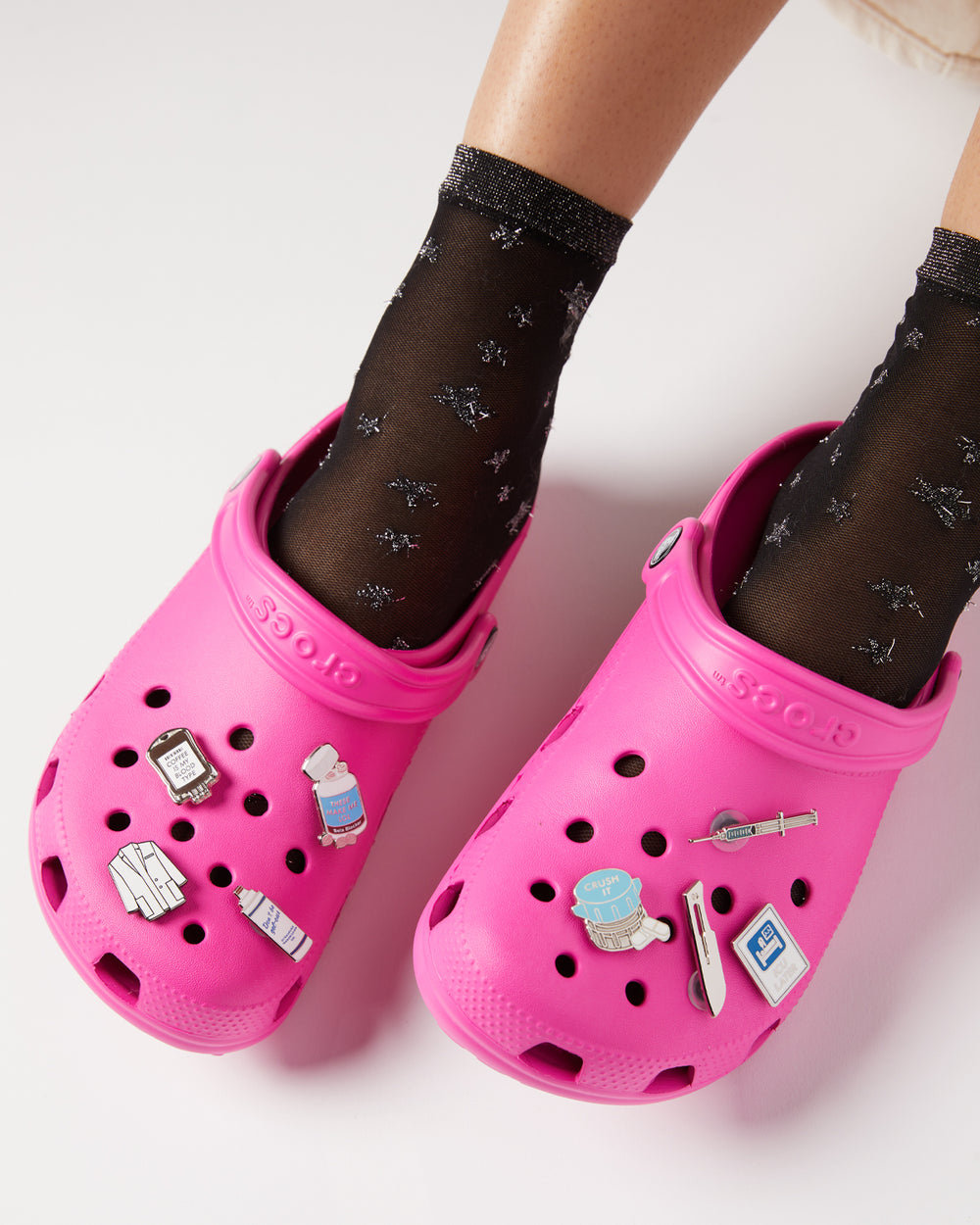 Shoe Charm Pin Converters